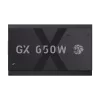 Gamemax GX 650GF maitinimo blokas, 80 PLUS Gold, 650 W
