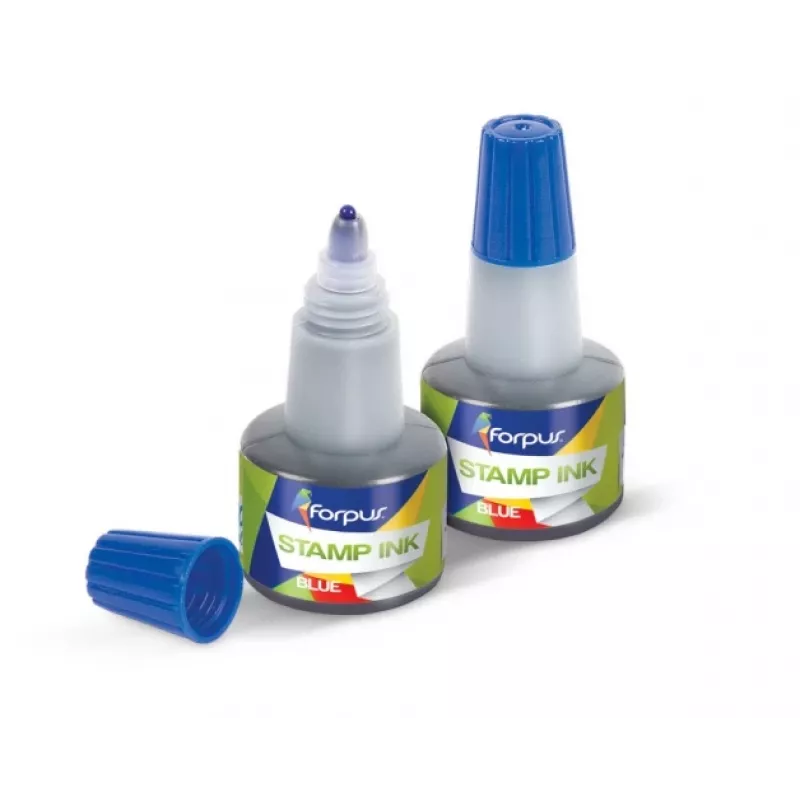 Rašalas antspaudams Forpus, 30 ml mėlynas 1223-030