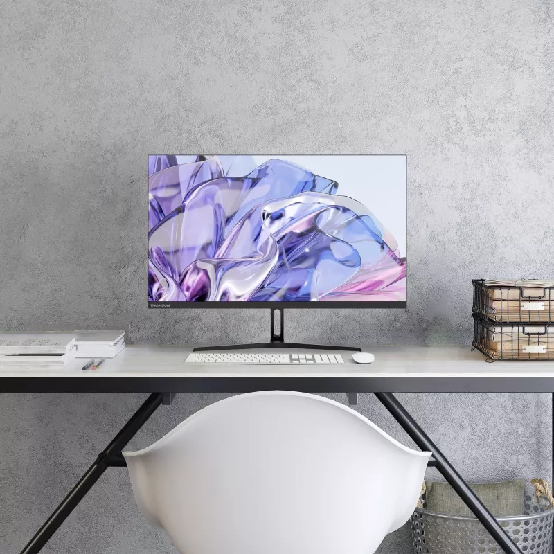 Monitorius THOMSON M24FB2Y14 24 colių (61 cm) Full HD 1920x1080 VA LED, 14 ms, VESA, juodas