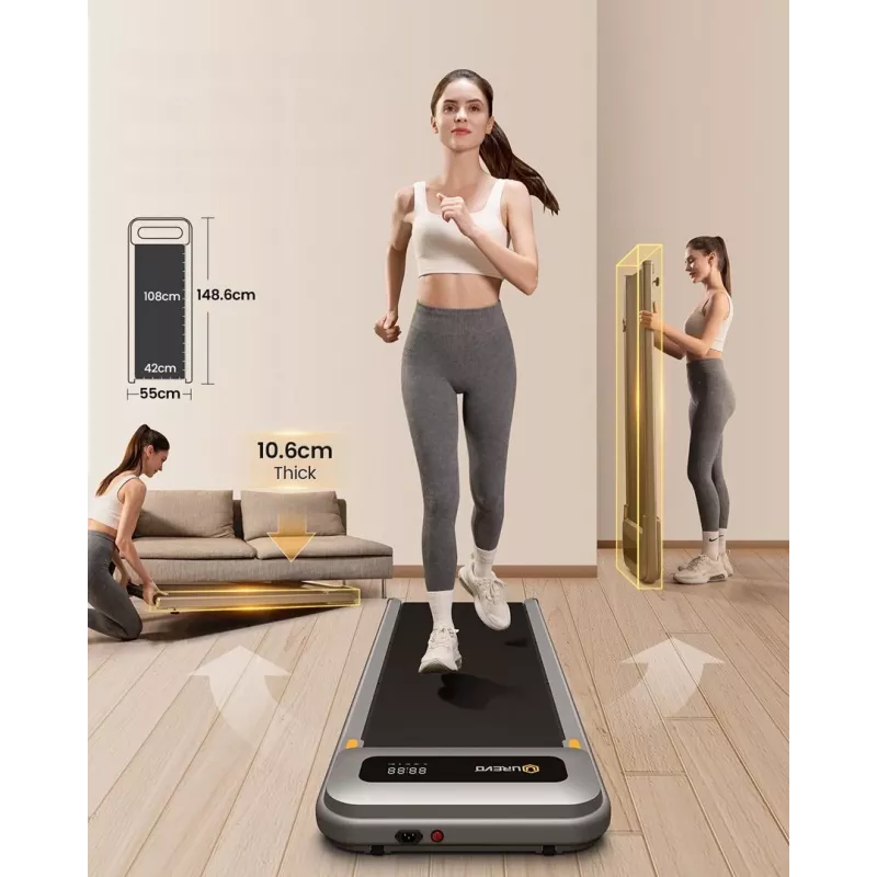 Bėgimo takelis UREVO U1 Pro – 2,25 AG, 1–6 km/h