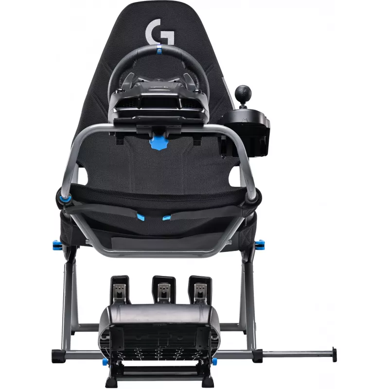 Žaidimų kėdė Playseat Challenge X - Logitech G Edition konsolėms juoda, pilka