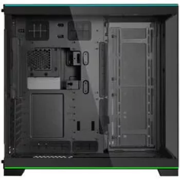 Lian Li O11 Dynamic EVO RGB korpuso rinkinys, Midi bokštas, ARGB, grūdintas stiklas + 6x UNI FAN SL-INF Reverse Blade ventiliatoriai - juoda