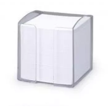 Skaidrus kvadratinis bloknotas Durable TREND 105x100x100 mm