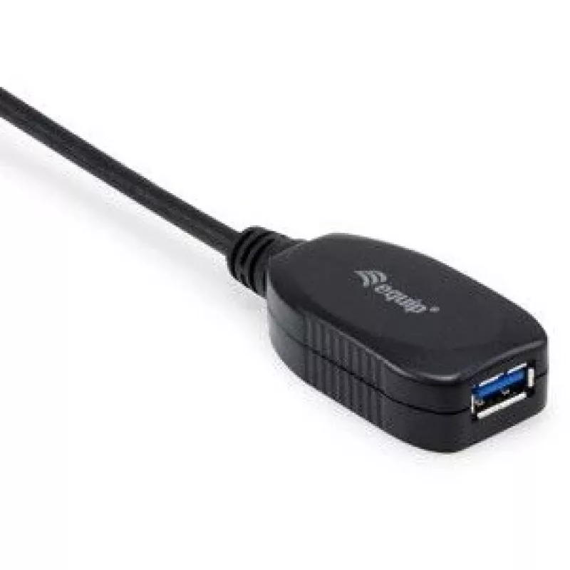 Equip 133346 USB ilginimo kabelis USB 3.2 Gen 1 (3.1 Gen 1) 5 m USB A juodas