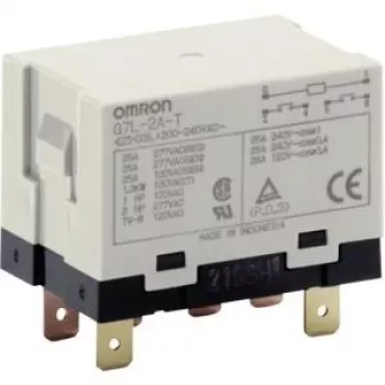 Relė Omron G7L-2A-T 200-240 VAC 25 A 2x NO