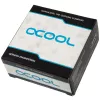 Alphacool 17604 Juoda 1/4 colio sriegio žarnos jungtis