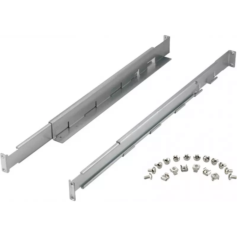 Rack bėgių komplektas PowerWalker 10120531 sidabrinis, 550×70×140 mm