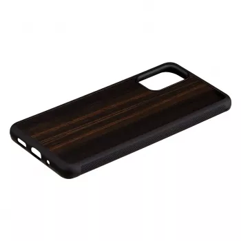 Apsauginis dėklas Samsung Galaxy S20+ – man and wood – juodmedžio spalvos
