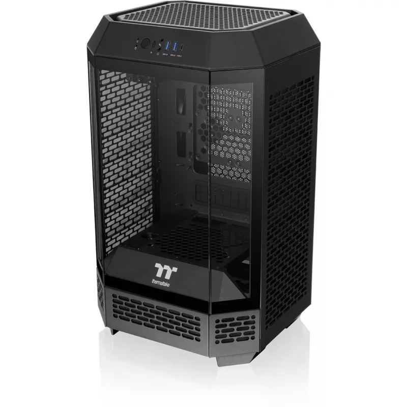 Thermaltake The Tower 250 Mini Tower Juoda, Balta