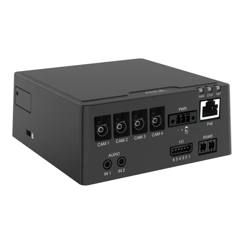 Bazinis įrenginys AXIS F9114-R Mk II — laidinis Ethernet, 10/100/1000 Mbps, 10–48 V, 12.7 W tip.