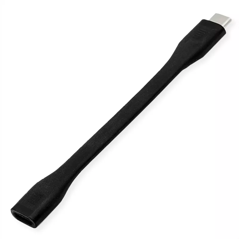 ROLINE USB4 Gen3x2 40Gbit/s C-C ST/BU plokščias adapterio laidas