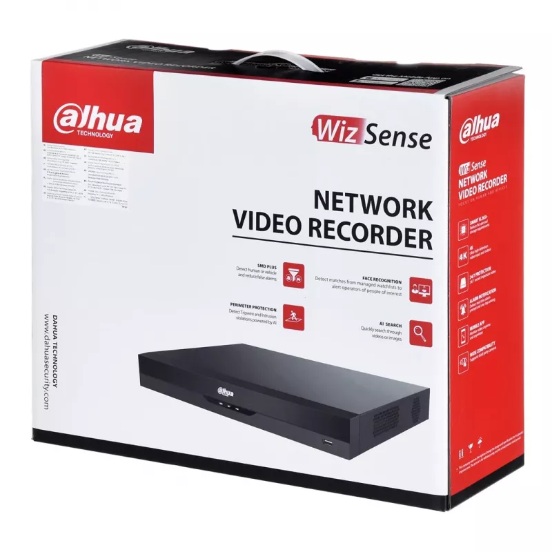 Dahaus tinklinis vaizdo registratorius WizSense NVR4232-EI, 1U, juodas