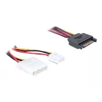 SATA maitinimo Y laidas DeLOCK 65227 0,3 m