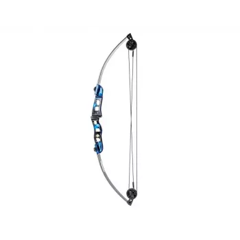 Lankas sudėtinis POE LANG Firestar 25 lbs, aliuminio/anglies pluošto konstrukcija, 740 mm ilgio, su 3 strėlėmis ir atrama
