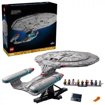 LEGO ICONS 10356 Žvaigždžių kelias: ir S.S. Enterprise NCC-1701-D