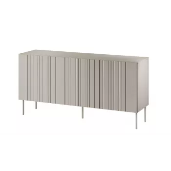 Komoda ISLA 1505x400x750 mm, kašmyro matinė, medžio drožlių plokštė