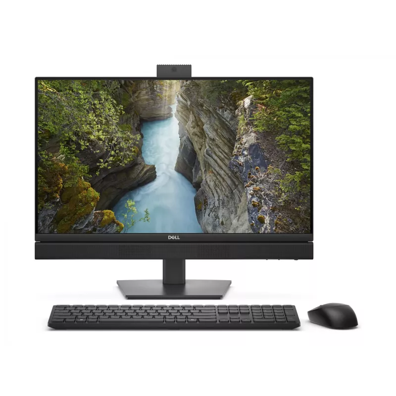 DELL Pro QC24251 All-in-One kompiuteris, Intel Core Ultra 5 235T, 61 cm (24 col.) 1920x1080, 16 GB DDR5, 512 GB SSD, Windows 11 Pro, Wi-Fi 6E, juodas