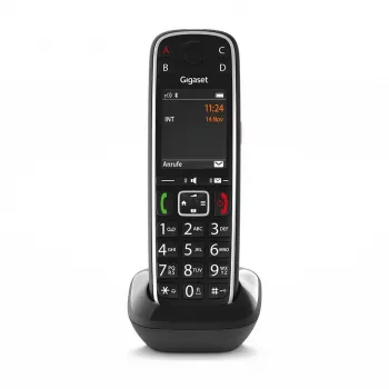 Gigaset E720HX Analoginis/DECT telefonas su skambučio ID juodas