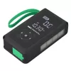 Power bank Green Cell CJSGC03 8000 mAh Li‑Ion, OLED ekranas, USB‑C ir USB‑A, 500 mA išėjimas, įmontuotas žibintuvėlis