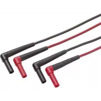 Fluke SureGrip matavimo zondų rinkinys – juoda ir raudona – CAT III, CAT IV – silikoniniai – 1,5 m – 1000 V (2003616)