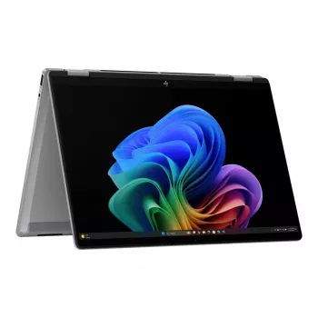 HP OmniBook X Flip 2-in-1 AI nešiojamas kompiuteris - AMD Ryzen AI 9 465, 14 col. 3K OLED Touch 120Hz, 32GB RAM, 1TB SSD, Windows 11 Home, tamsiai mėlynas