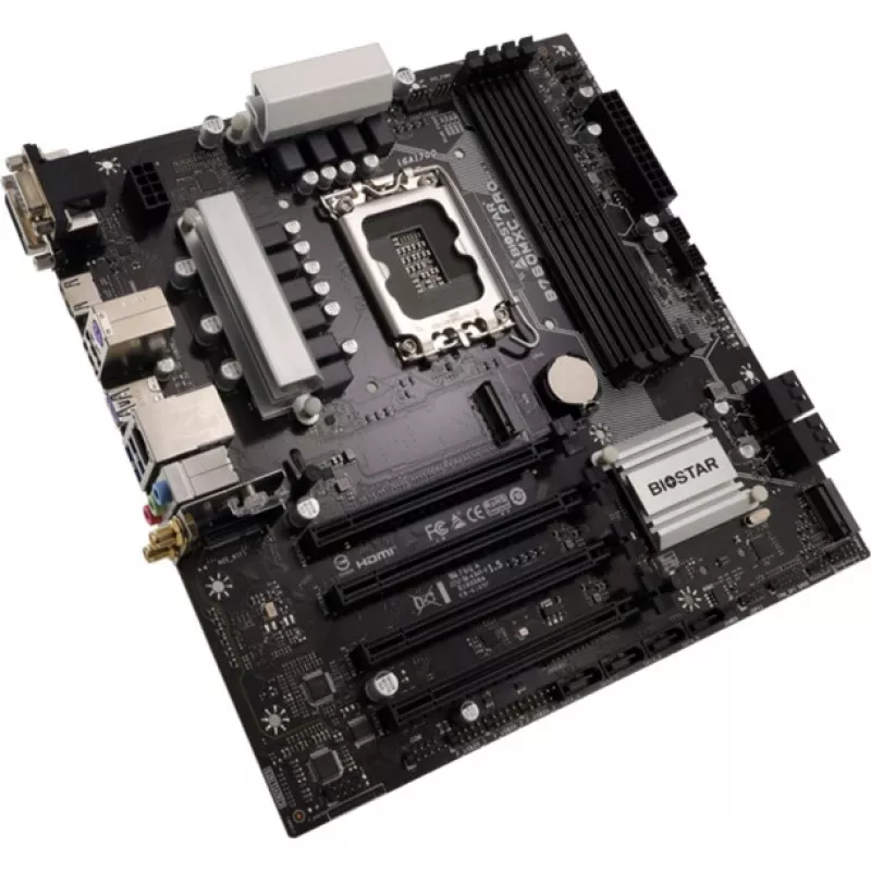 Motininė plokštė Biostar B760MXC PRO B760 S1700 mATX DDR5