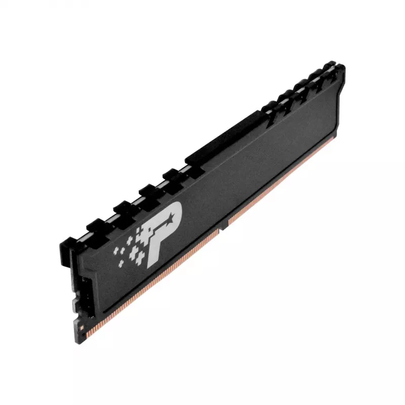 Desktop RAM PATRIOT Premium Black DDR4 32GB 3200MHz CL22 1x32GB aukštis 37mm