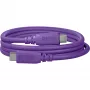 Rode SC27-PU USB-C į USB-C laidas USB 3.2 Gen1, violetinis (2m, PD)