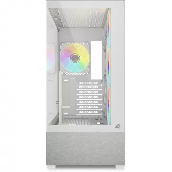 Korpusas Sharkoon AK7 ARGB ATX baltas