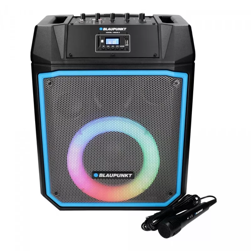 Audio sistema Blaupunkt MB08.2 PLL FM USB/SD/BT karaoke su LED