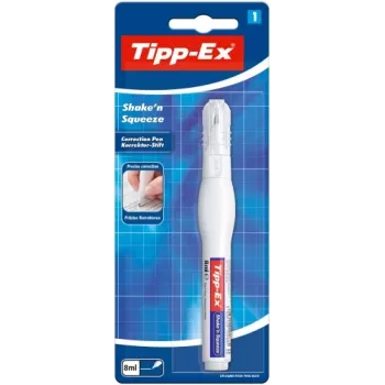BIC korekcinis rašiklis Tipp-Ex Shake'n'Squeeze 8 ml