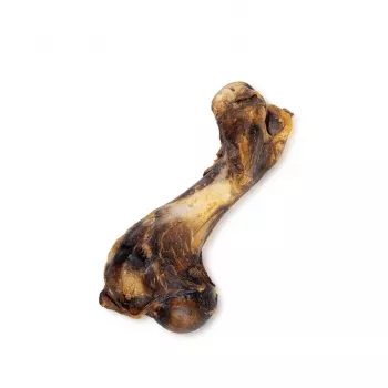 Kaulas kramtyti šuniui UNISZKI Pork Bone, vienas vnt. – kiaulienos skonio, 0–200 g, be grūdų, suaugusiems šunims, dantų priežiūra