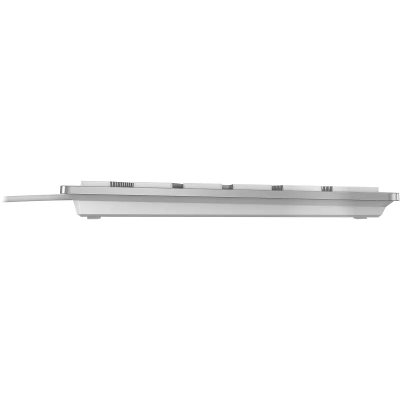 CHERRY KC 6000 SLIM FOR MAC klaviatura, laidas, USB, QWERTZ, vokiškas išdėstymas, sidabrinė
