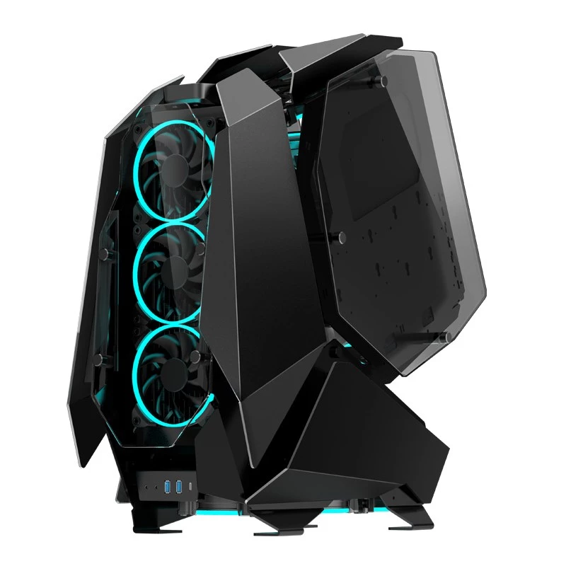 PC korpusas Jonsbo MOD5, ATX, juodas