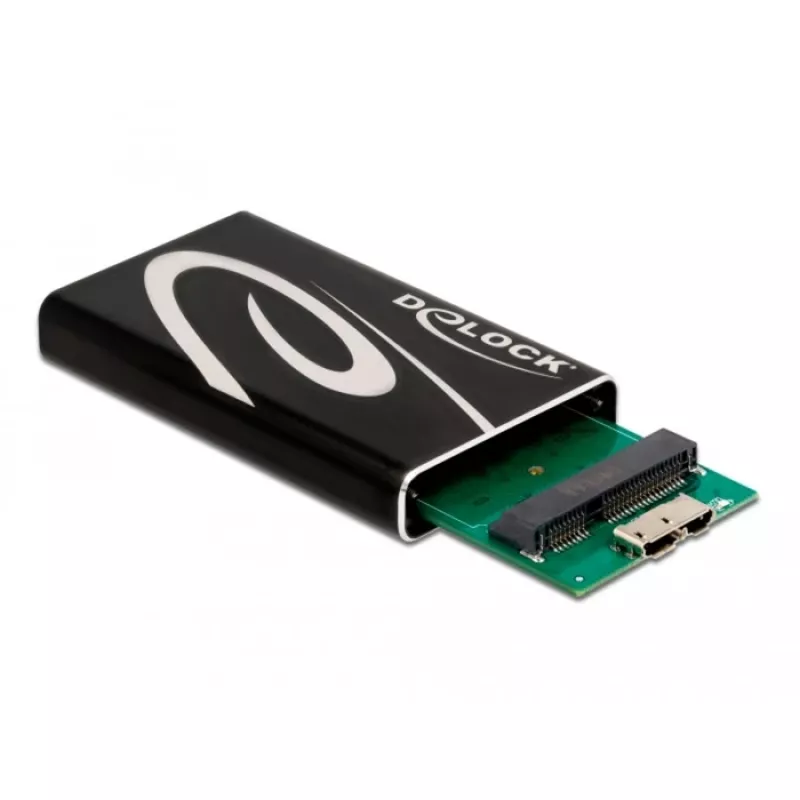 DeLOCK 42006 išorinis SSD korpusas mSATA diskams