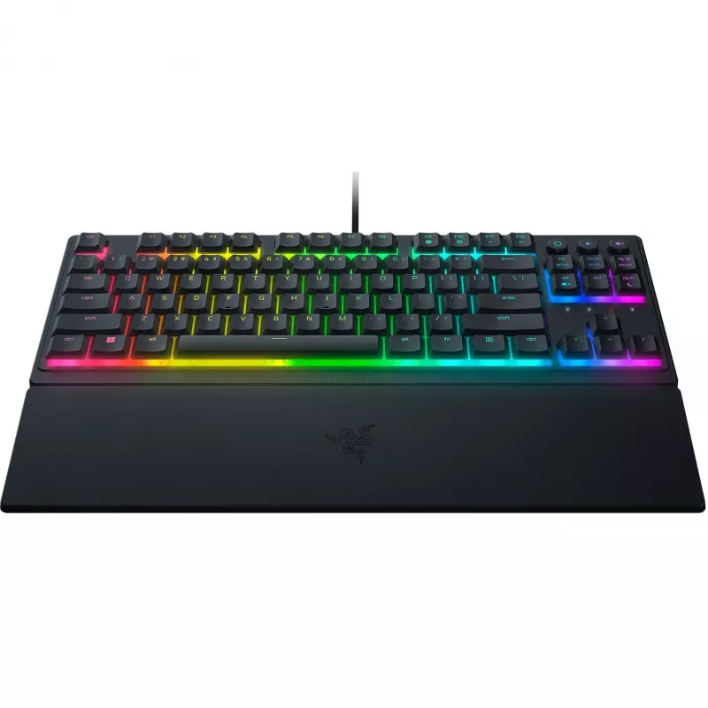 Razer Ornata V3 Tenkeyless žaidimų klaviatūra USB QWERTZ vokiškas išdėstymas juoda