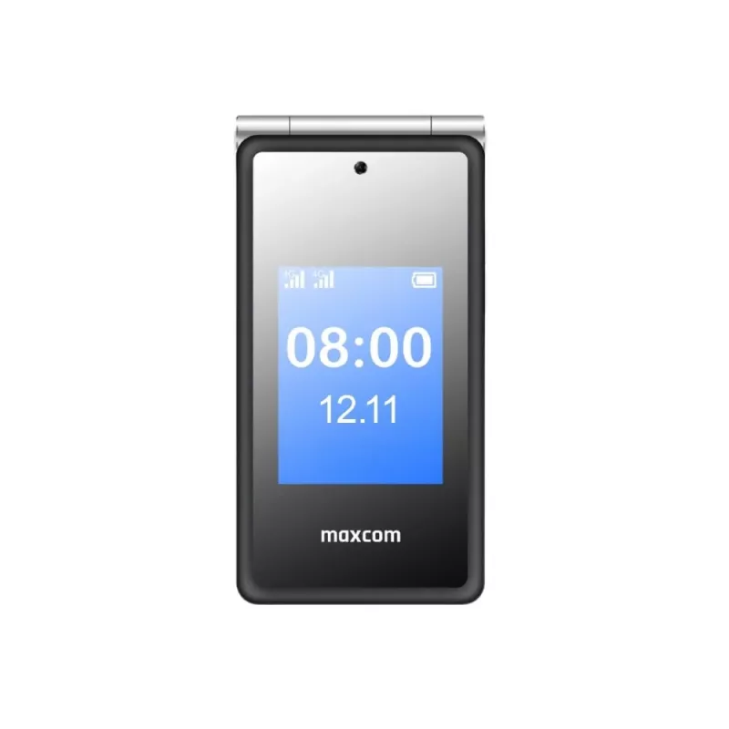 MAXCOM Flip Phone MM 835L 4G dual SIM juoda