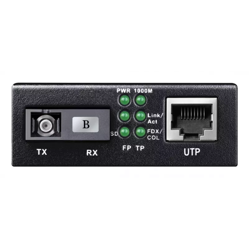 Cudy MC100GSB-60B tinklo medijos keitiklis 1000 Mbit/s, daugiamodis/vienmodis, juodas