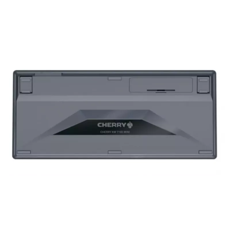 Belaidė klaviatūra Bluetooth CHERRY KW 7100 MINI BT QWERTZ Šveicariška mėlyna
