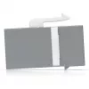 Keystone movoji jungtis Ubiquiti UACC-Keystone-Coupler-C6A plokščias nerūdijantis plienas RJ-45