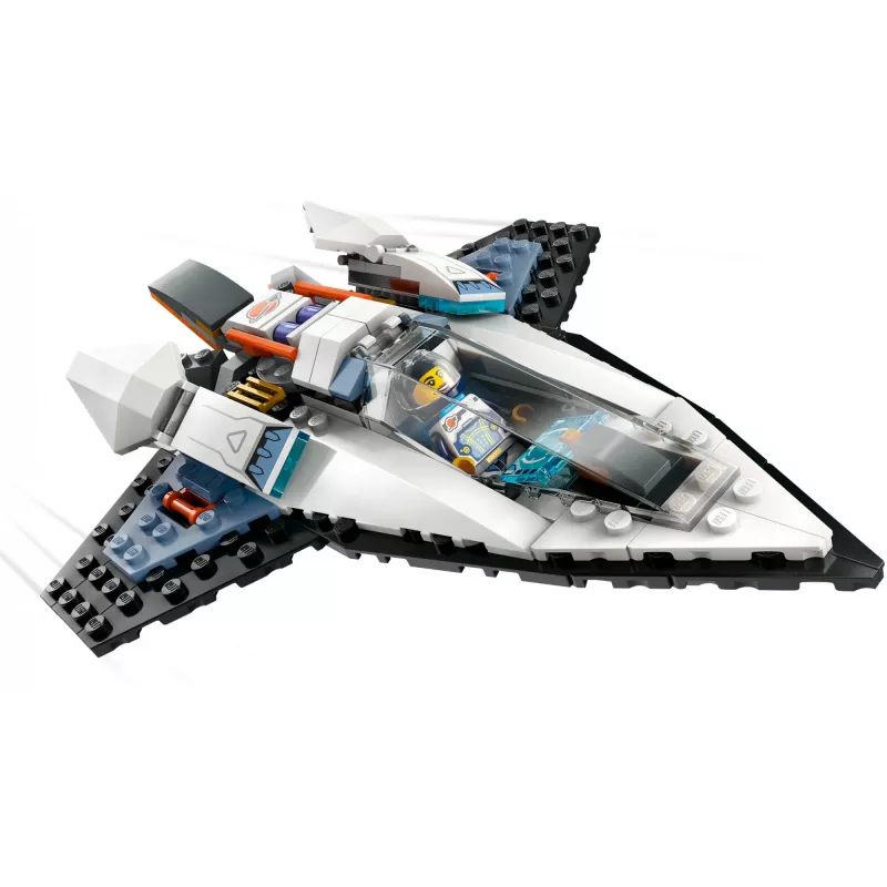 LEGO City statybinis žaislas Kosminis laivas 60430 – 240 dalių, 1 minifigūrėlė, nuo 6 metų, 170×220×40 mm
