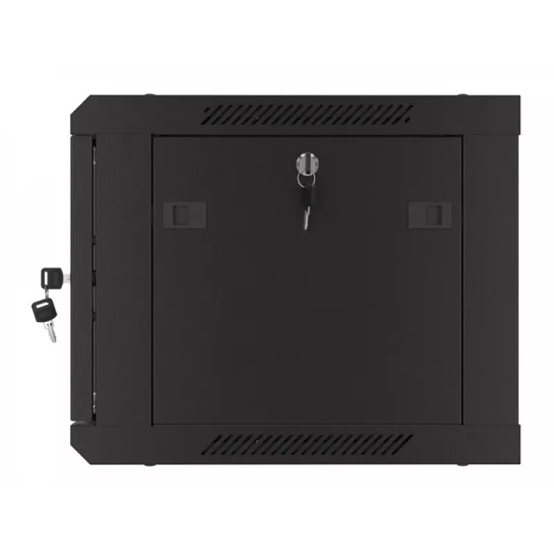 Lanberg WF01-6406-23B sieninis 19 colių 6U serverio stovas su perforuotomis durelėmis, juodas