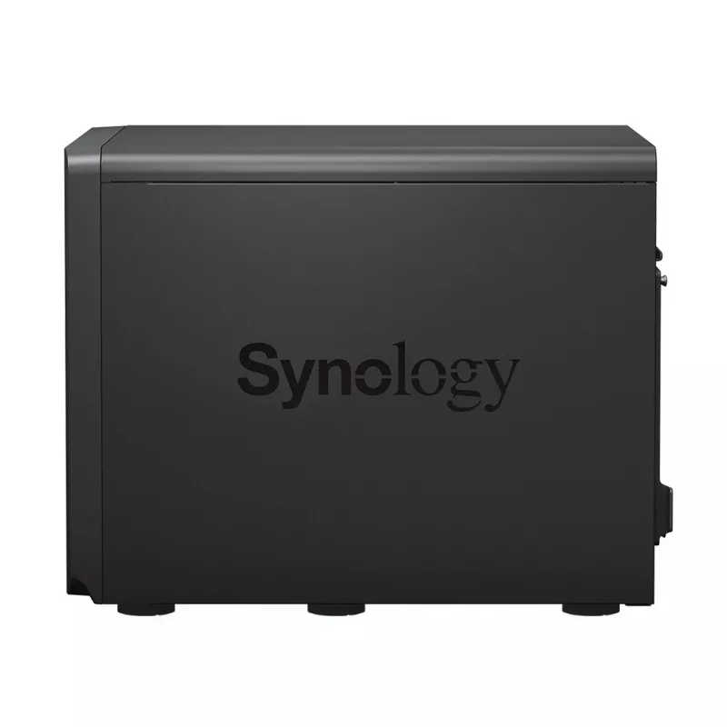 NAS Synology DS2422+; bokštinis; 12x (3,5 SATA HDD/2,5 SATA HDD/2,5 SATA SSD); AMD Ryzen V1500B; 4 GB DDR4 (maks. 32 GB); 4 x 1GbE RJ-45