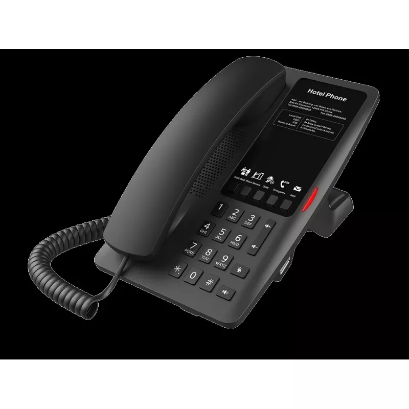 IP telefonas Fanvil H4W-Juodas – HD garsas, Wi‑Fi palaikymas