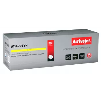 Kasetė Activejet ATH-201YN geltona, skirta HP 201A CF402A CRG045, Supreme, 1400 puslapių