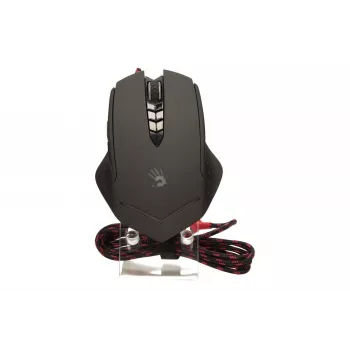 Žaidimų pelė A4Tech Bloody V8m – 3200 DPI, 8 mygtukai, V-Track optinė, USB Type-A, juoda