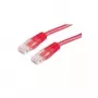 Value 21.99.1581 RJ45 tinklo kabelis, jungiamasis kabelis CAT 6 U/UTP 10,00 m raudonas 1 vnt.