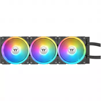 Skystas CPU aušintuvas THERMALTAKE MAGFloe 420 Black 420mm radiatorius