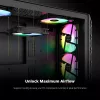 Ventiliatorius Montech HP140 ARGB PWM 14 cm Juodas 1760 RPM