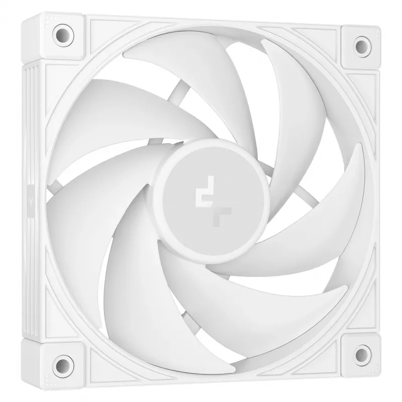 Procesoriaus oro aušintuvas DeepCool AK500 G2 WH, 120 mm ventiliatorius, maks. oro slėgis 3,33 mmH2O, 117×129×159 mm, baltas